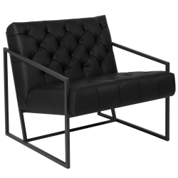 Ameila Series LeatherSoft Tufted Lounge Chair 