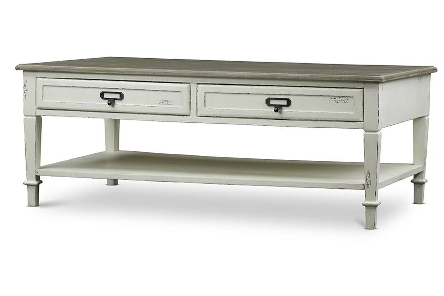 Dauphine Traditional French Accent Coffee Table 