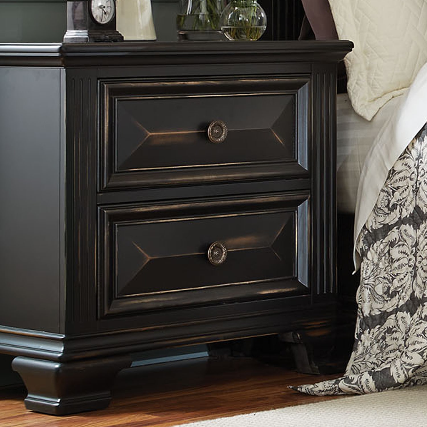 Dove Boulevard French Modern Nightstand 