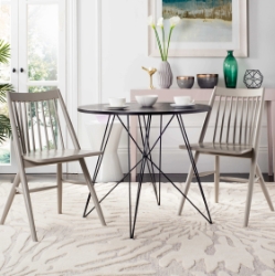 Safavieh Ellwood 19"H Spindle Dining Chair (Set of 2) 