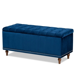 Kaylee Modern and Contemporary Storage Ottoman 