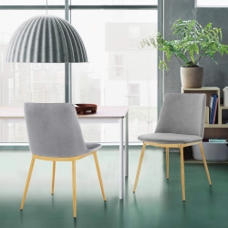 Messina Modern Dining Room Chairs - Set of 2 