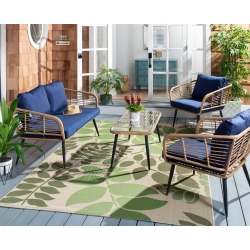 Safavieh Henderson 4 Piece Living Set 