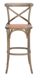 Safavieh Silus X Back Bar Stool 