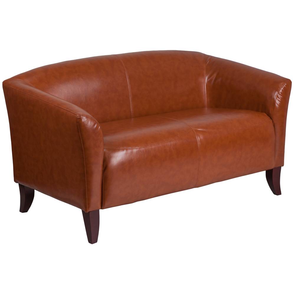 DIONYSUS Reina Cognac LeatherSoft Sofa