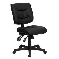 Black Mid-Back Task Chair