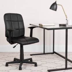Black Mid-Back Task Chair