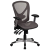 Gray Mid-Back Mesh Chair