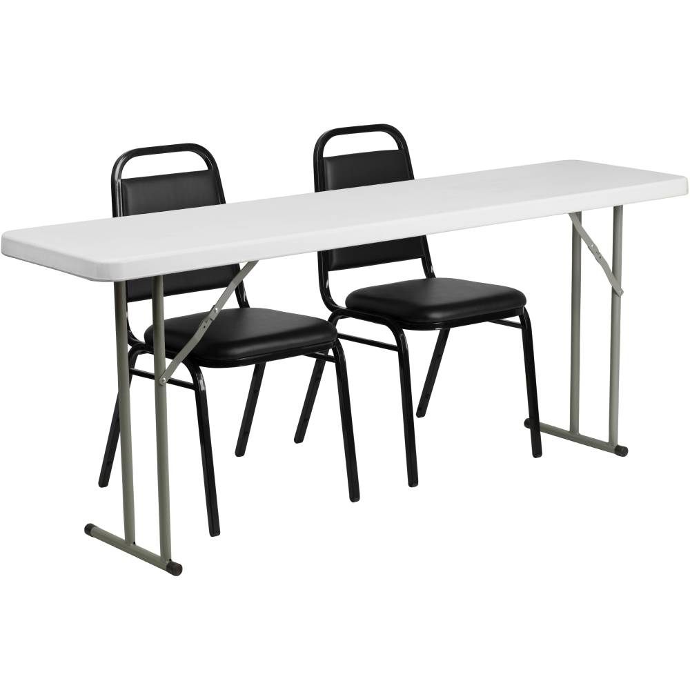 18x72 Table Set-Banquet Chairs