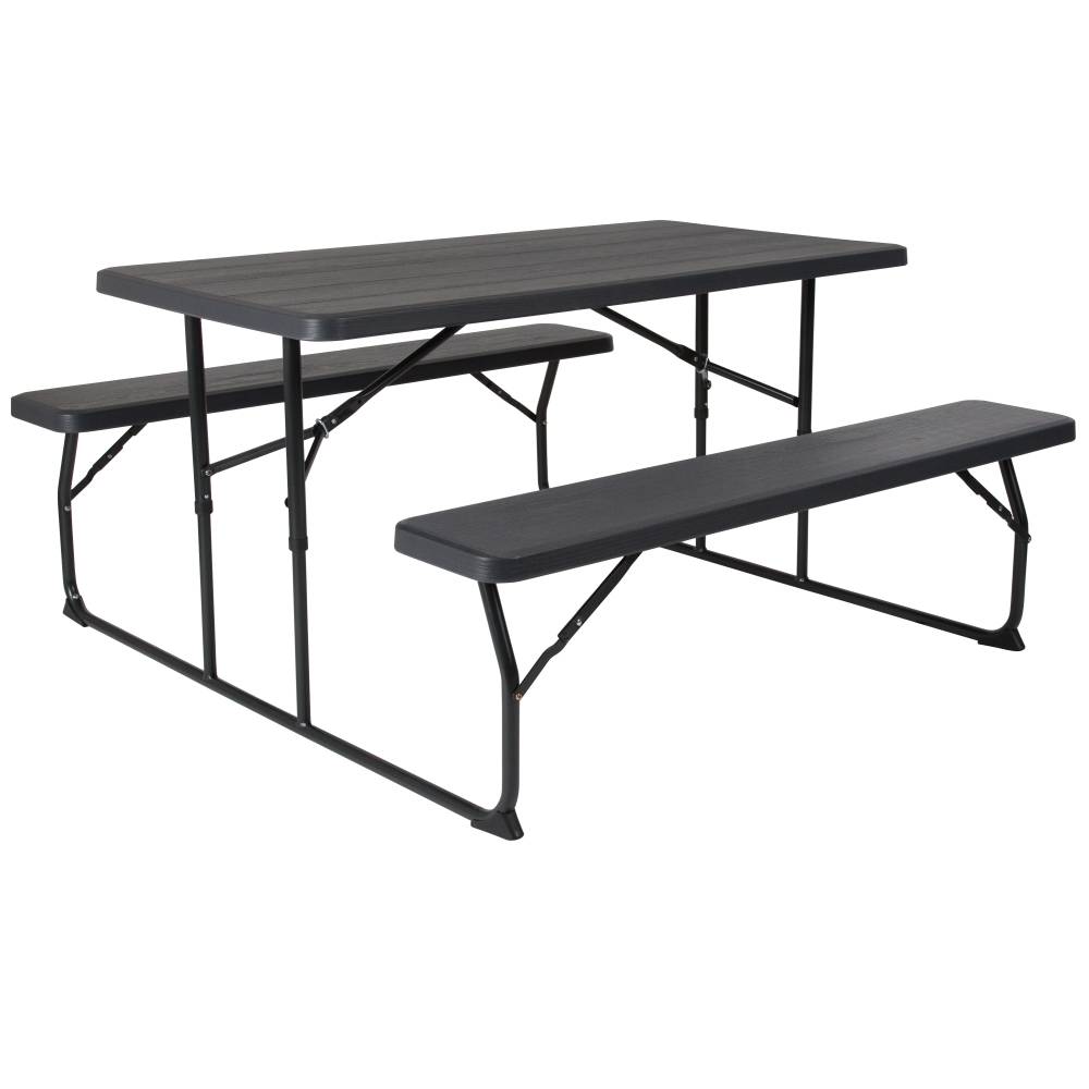 Charcoal Picnic Table/Bench