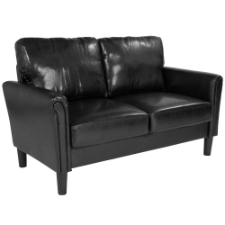 Black Leather Loveseat
