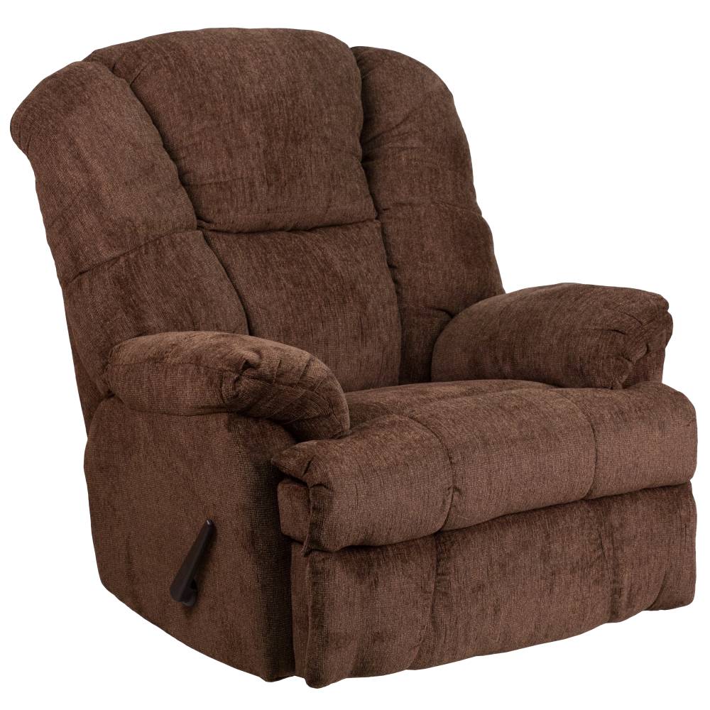 Chocolate Chenille Recliner