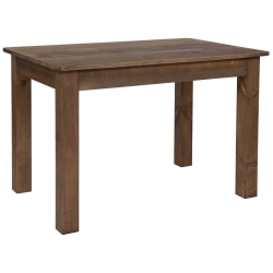 46x30 Rustic Farm Table