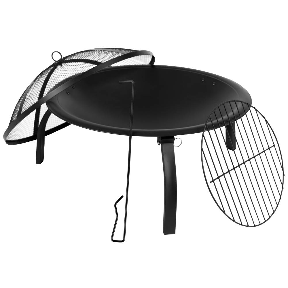 22.5" Round Foldable Firepit