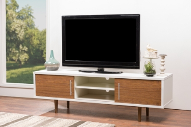 Baxton Studio Gemini Wood Contemporary TV Stand