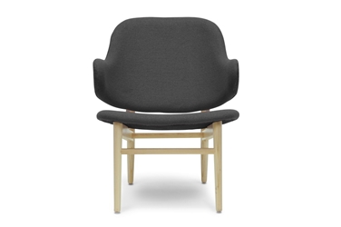 Baxton Studio Kehoe Gray Modern Accent Chair