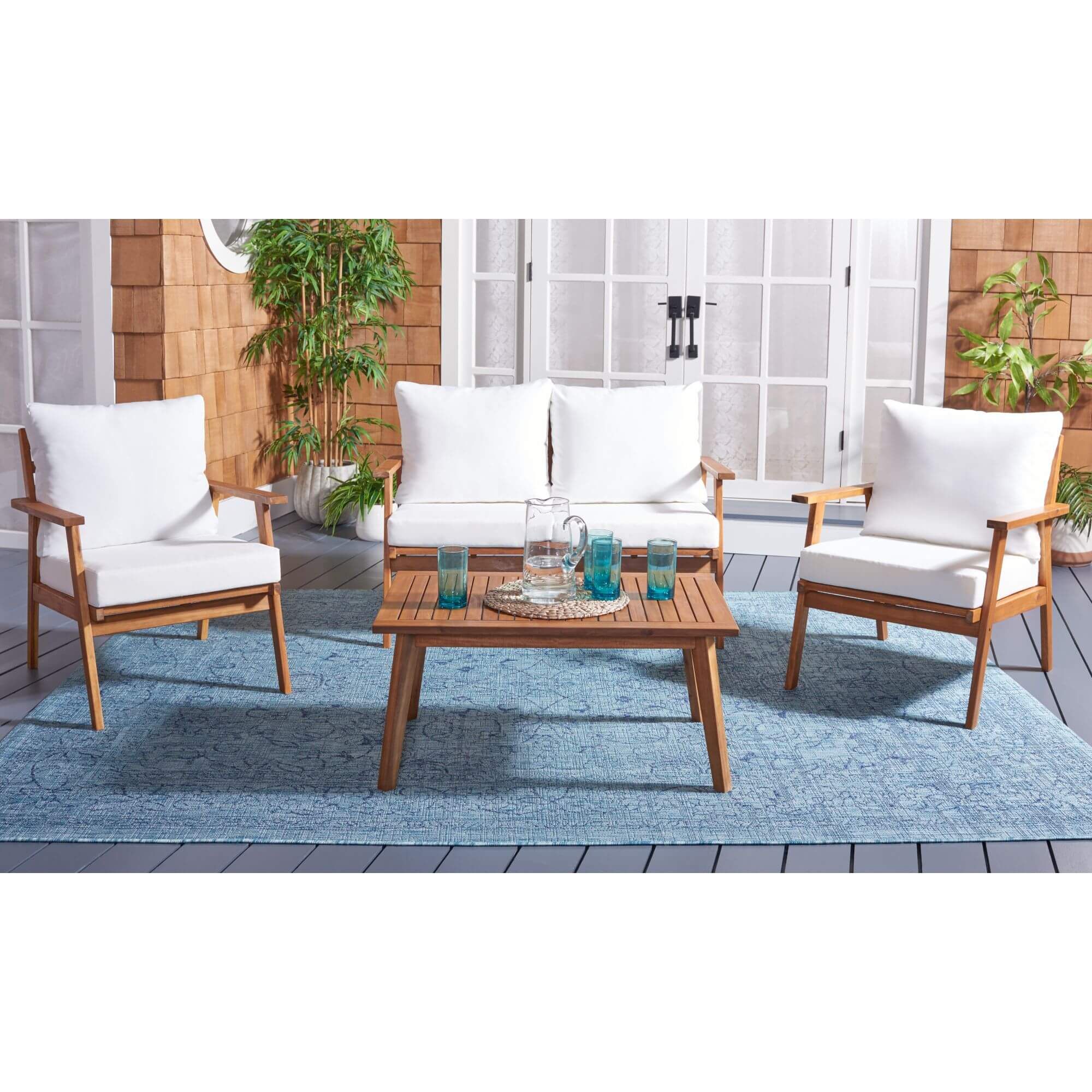 Kaelan 4 Piece Outdoor Living Set