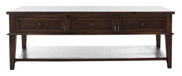 Lucille Coffee Table With Storage Drawers