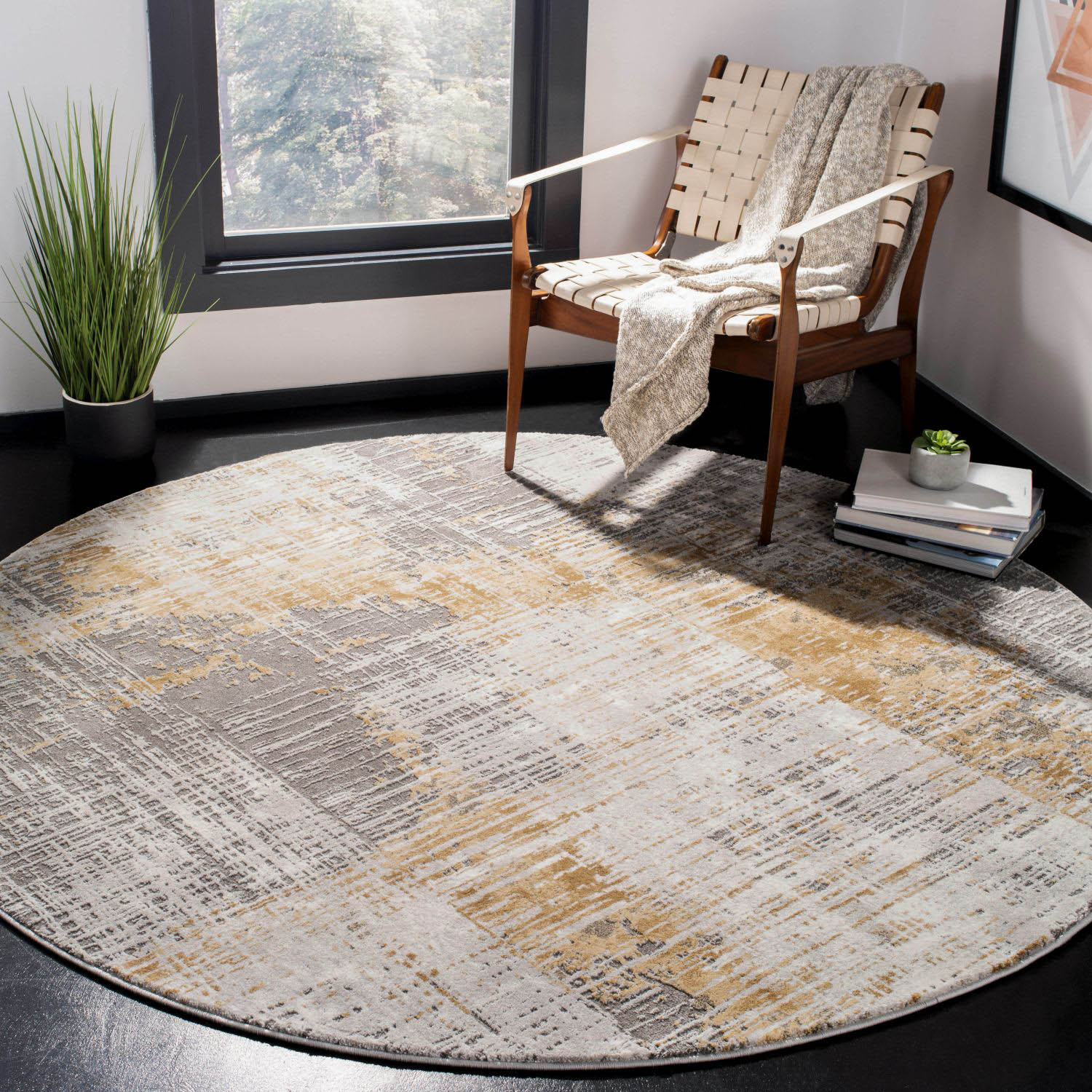 Craft 874 5'-3" X 5'-3" Round Area Rug