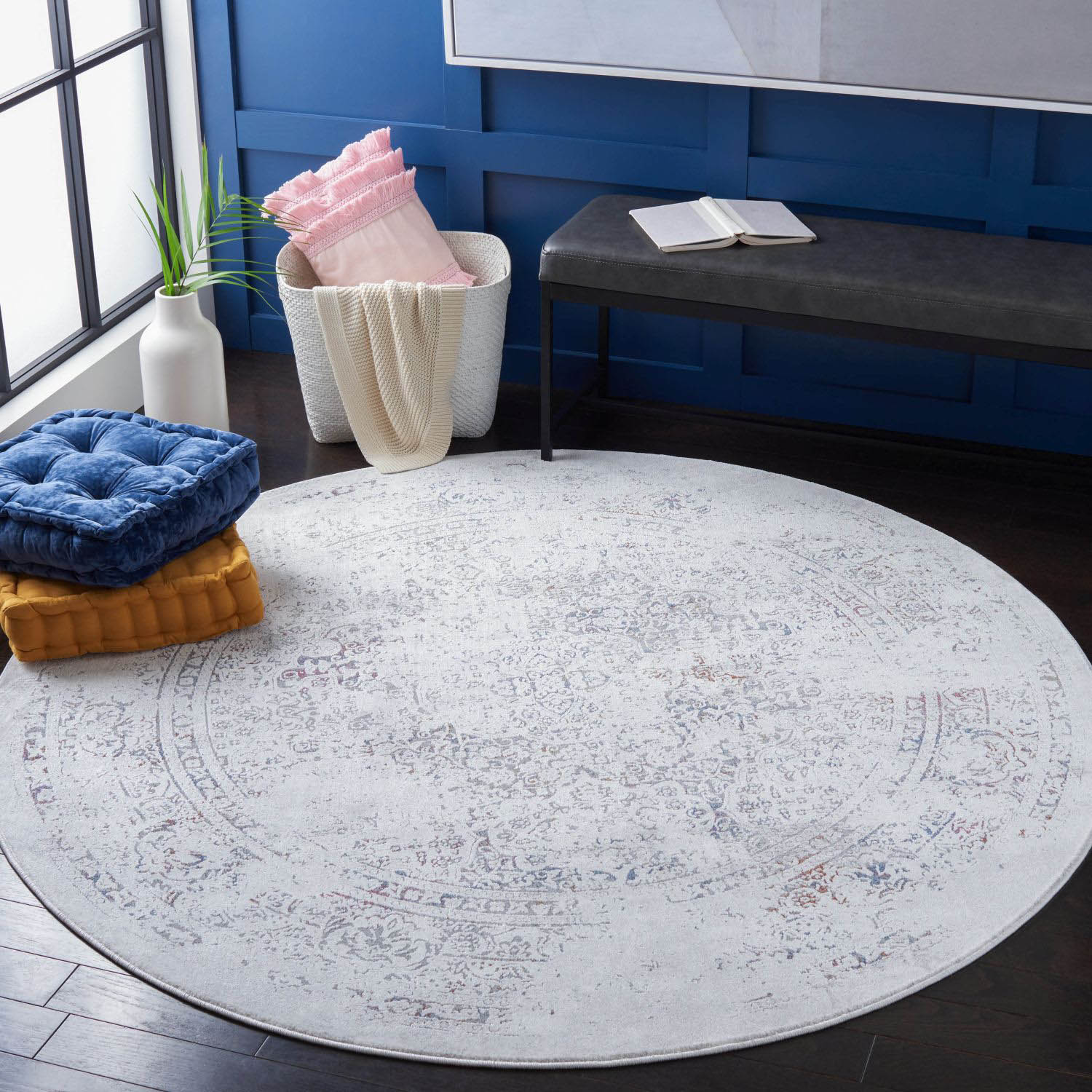 Craft 955 6'-7" X 6'-7" Round Area Rug
