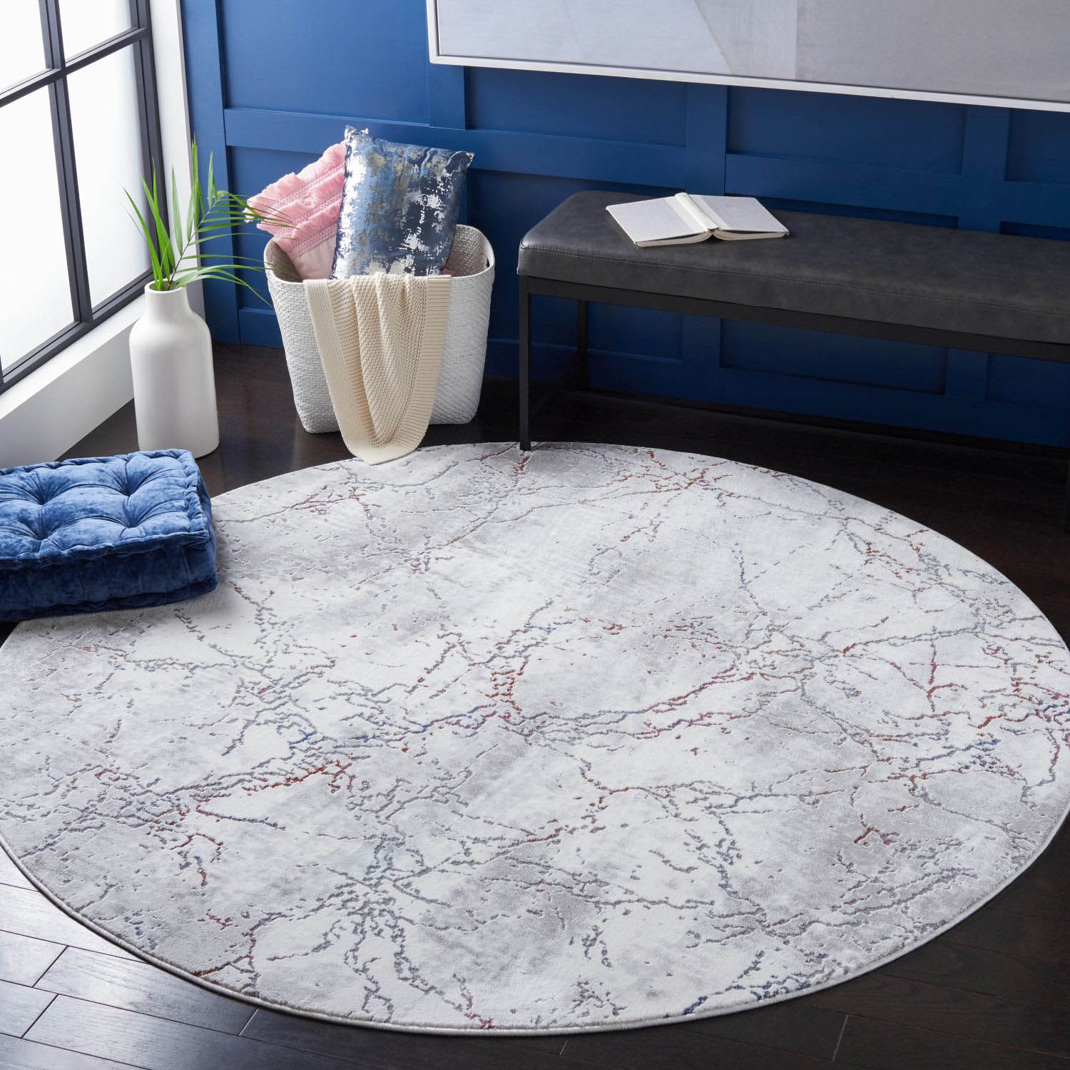 Craft 960 6'-7" X 6'-7" Round Area Rug
