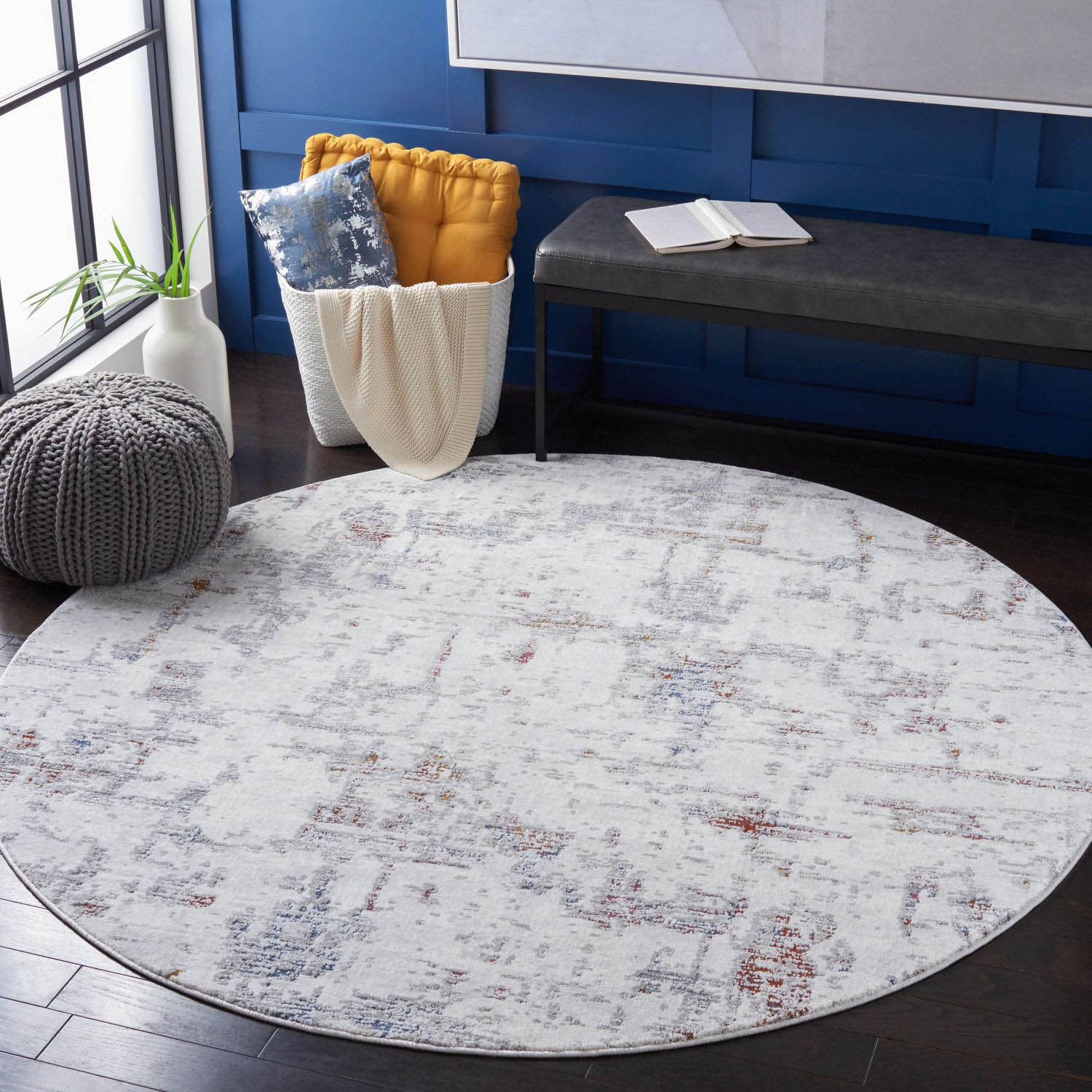 Craft 961 6'-7" X 6'-7" Round Area Rug