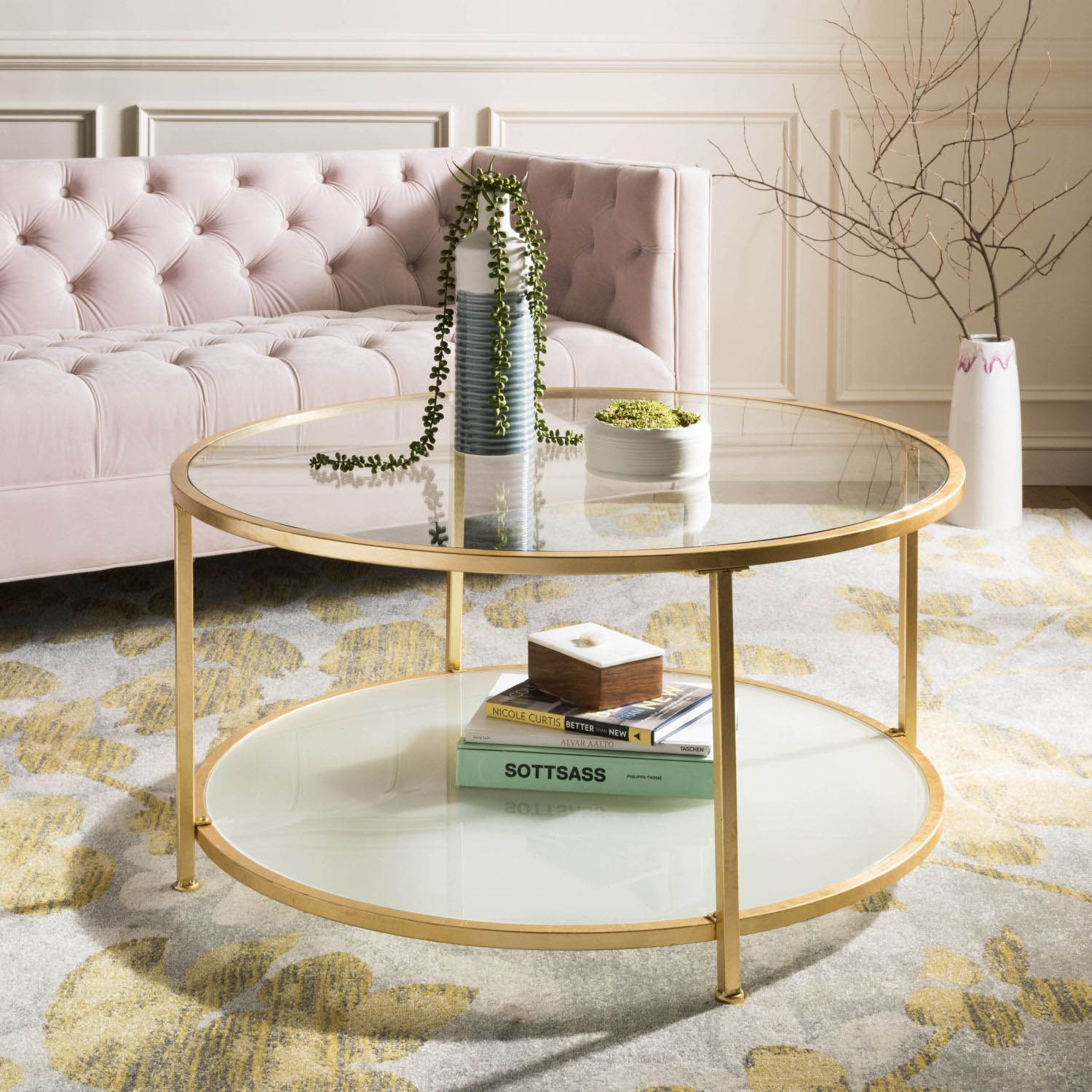 Patience 2 Tier Round Coffee Table
