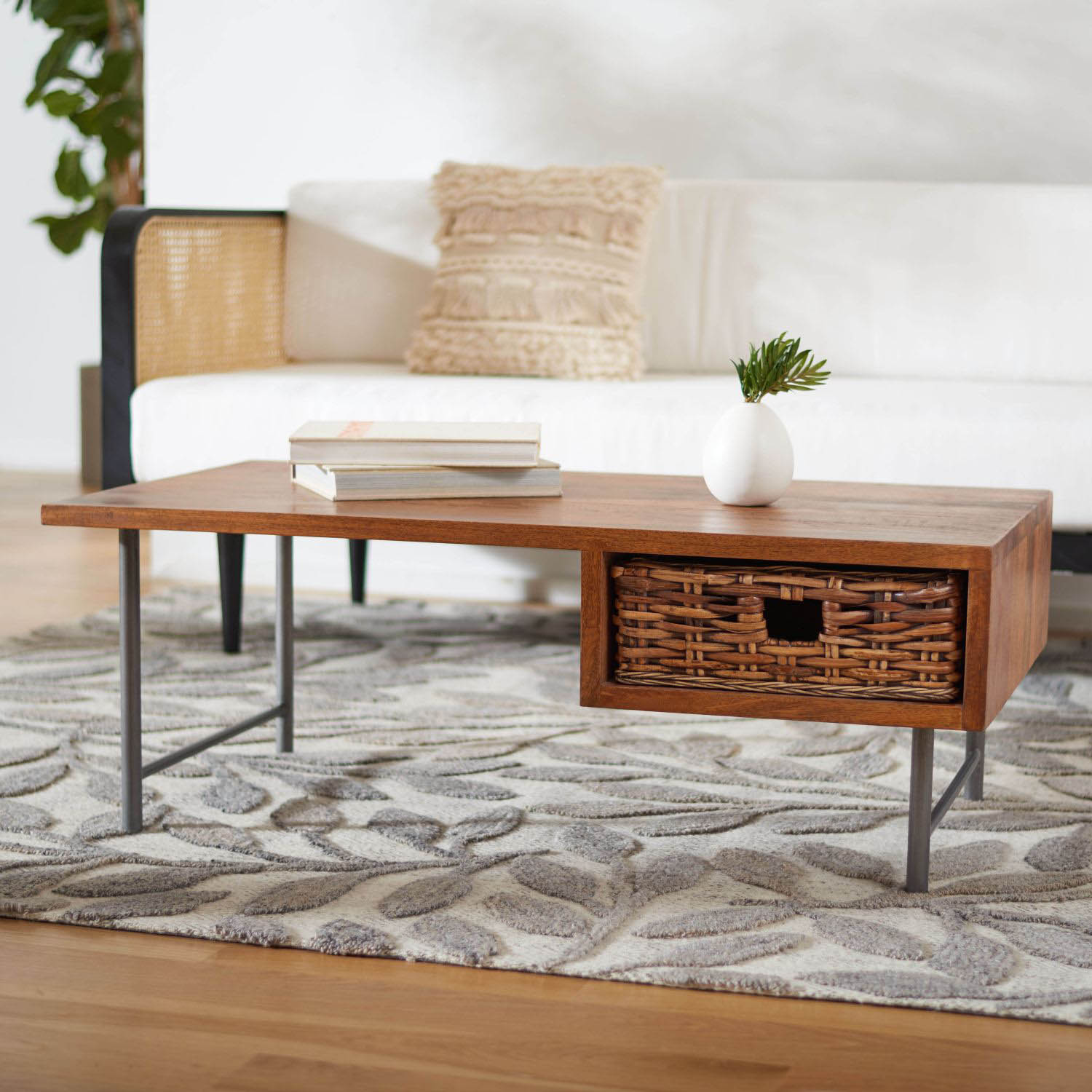Carlton 1 Rattan Drawer Coffee Table