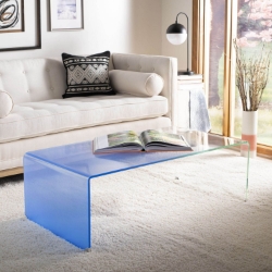 Minerva Ombre Glass Coffee Table