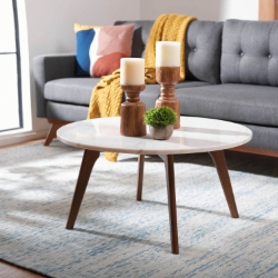 Senjo Round Marble Coffee Table