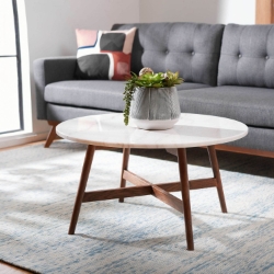 Praire Round Marble Coffee Table