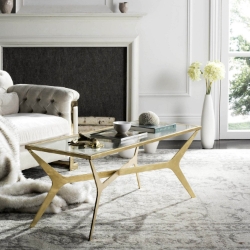 Vivian Gold Leaf Coffee Table