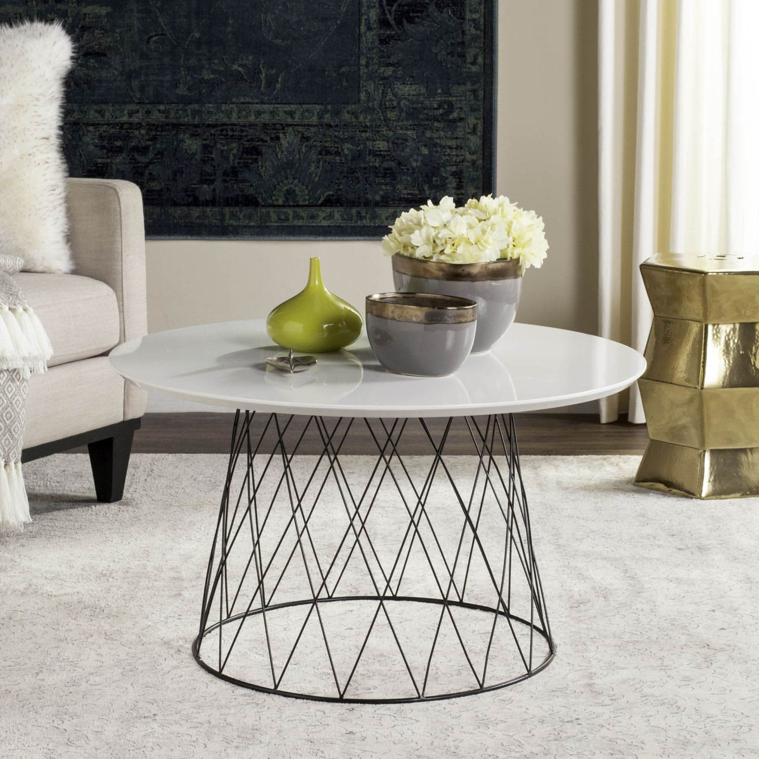 Darryl Retro Mid Century Coffee Table