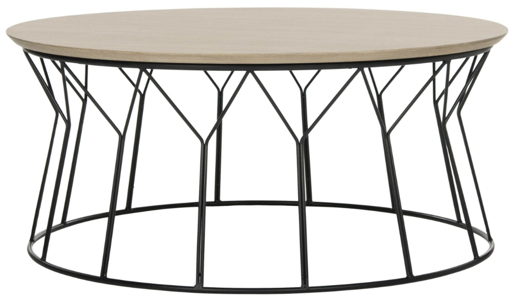 Bela Retro Mid Century Wood Coffee Table