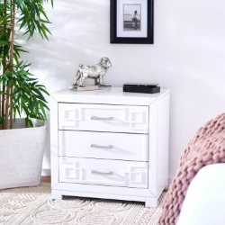 Bali Three Drawer Night Stand