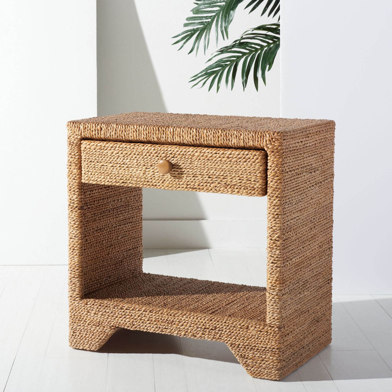 Dario Woven Rope Nightstand