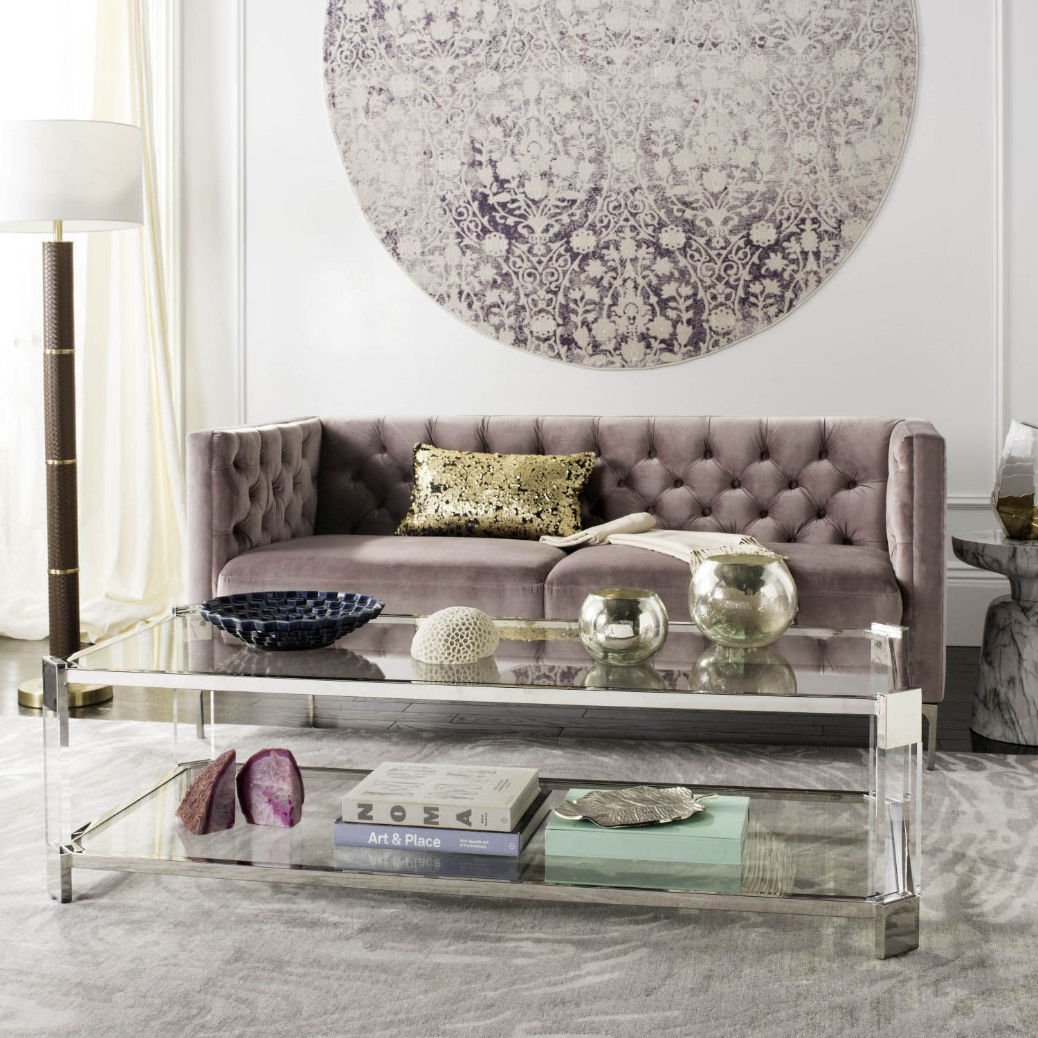 Syrio Acrylic Coffee Table