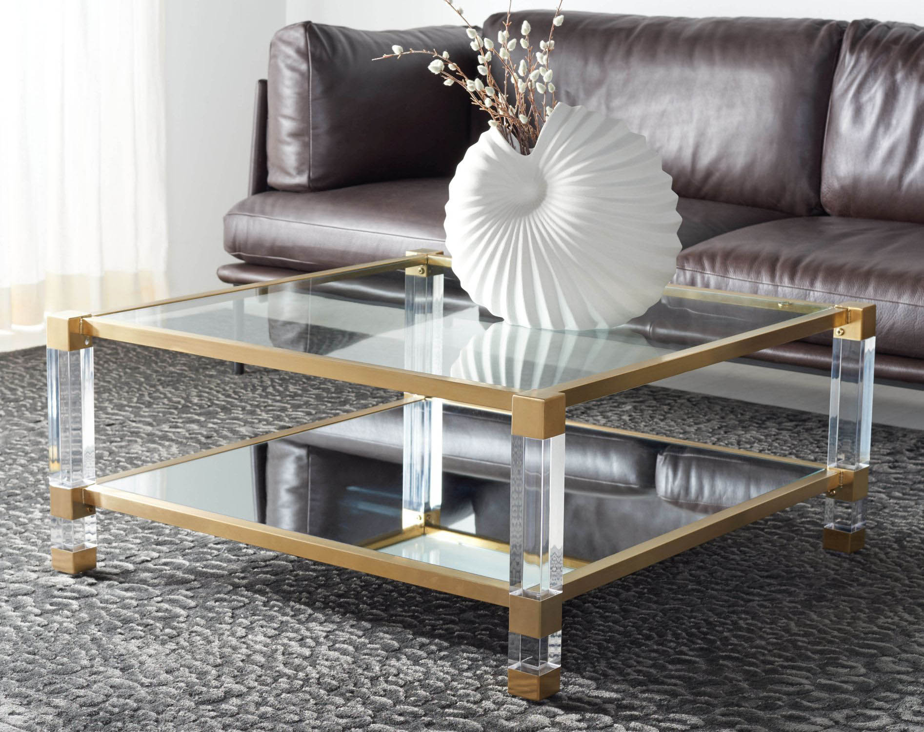 Raveena Acyrlic Coffee Table