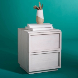 Ariel 2 Drawer Nightstand