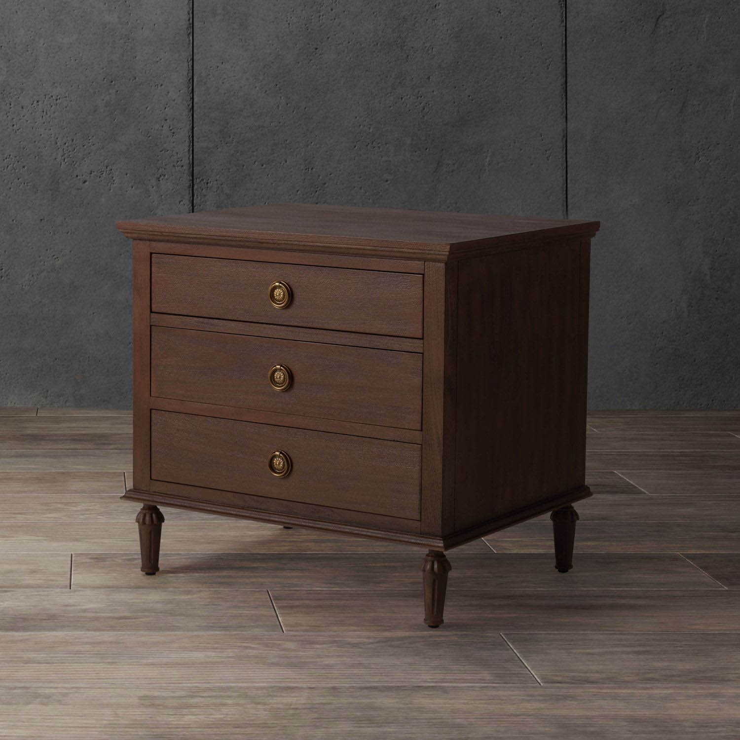 Rory 3 Drawer Nightstand