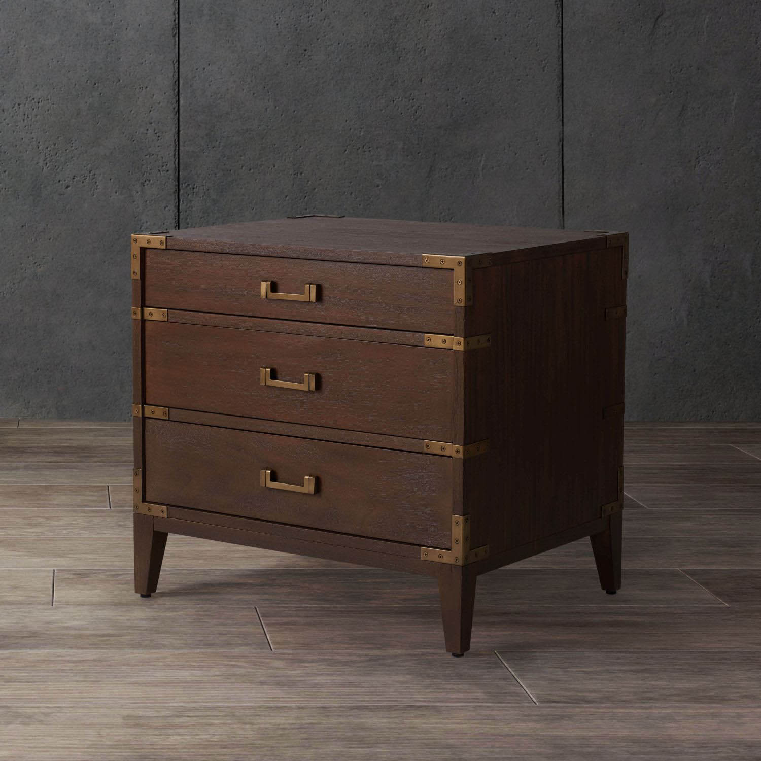 Navene 3 Drawer Nightstand