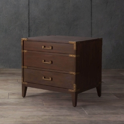 Navene 3 Drawer Nightstand