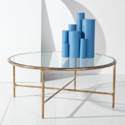 Raymond Round Metal Coffee Table