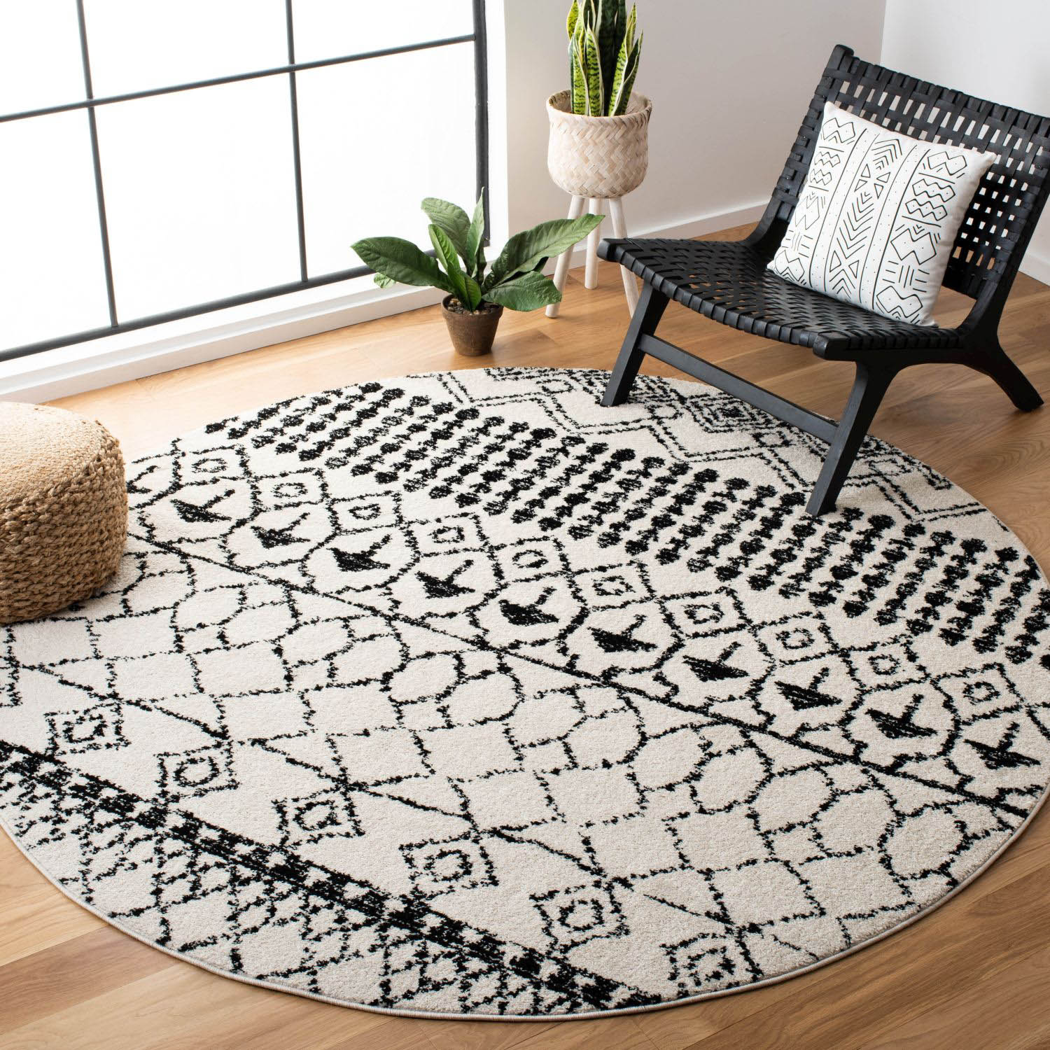 Tulum 229 3' X 3' Round Area Rug