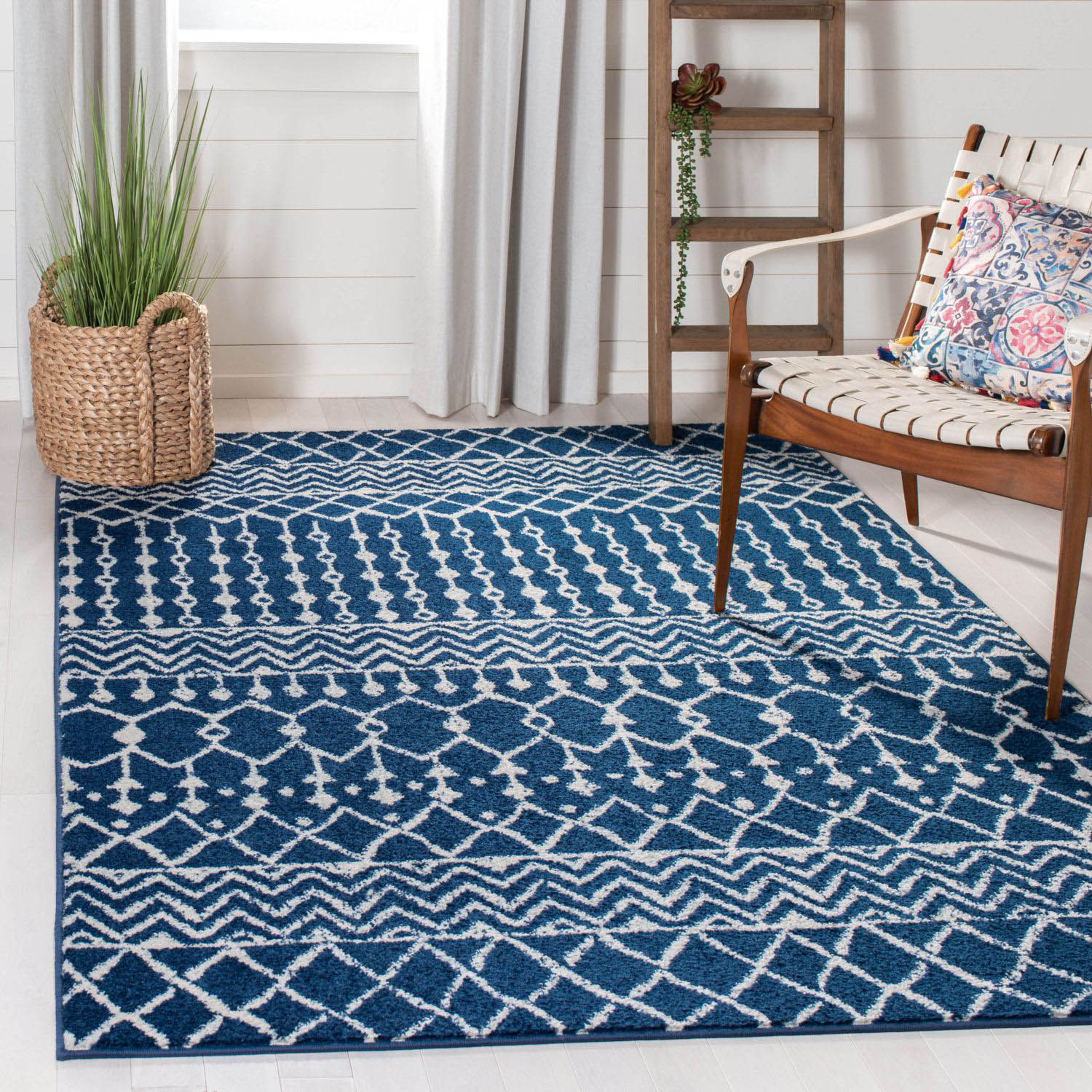 Tulum 270 Navy 2' X 4' Rug
