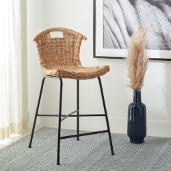 Tobie Rattan Counter Stool