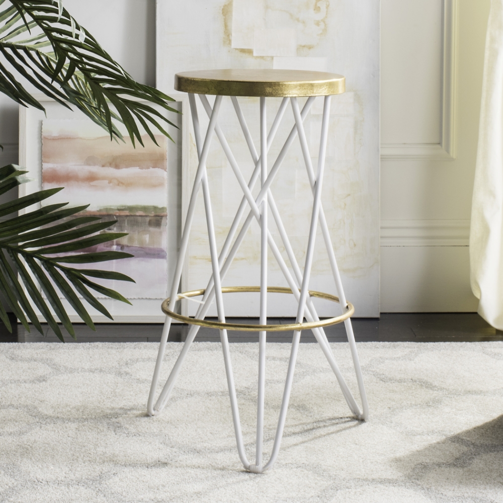 Akito Gold Leaf Bar Stool