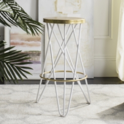 Akito Gold Leaf Bar Stool