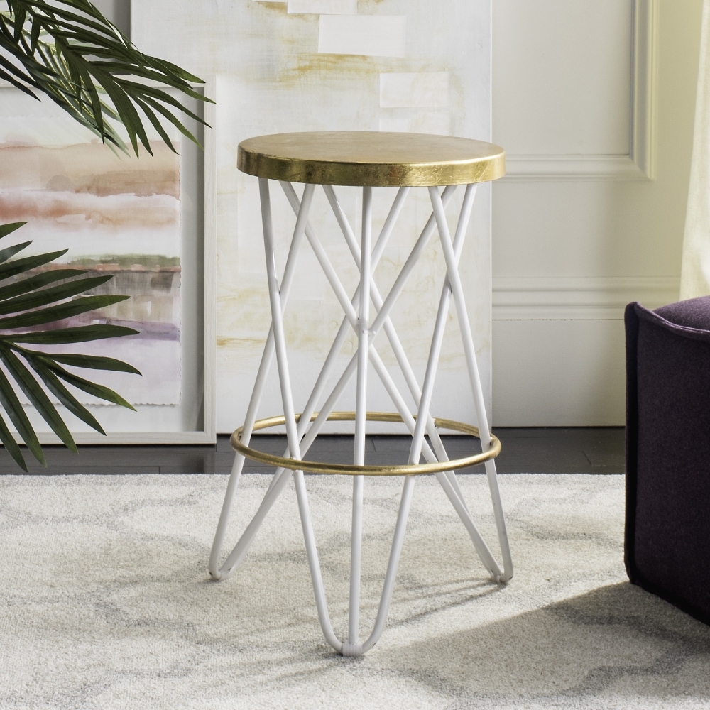 Akito Gold Leaf Counter Stool