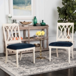 Asena 19H Velvet Side Chair